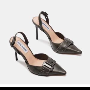 Brown Belt Heels- Steve Madden Dillon